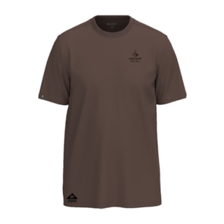 Camiseta Freesurf 110405588 Marrom